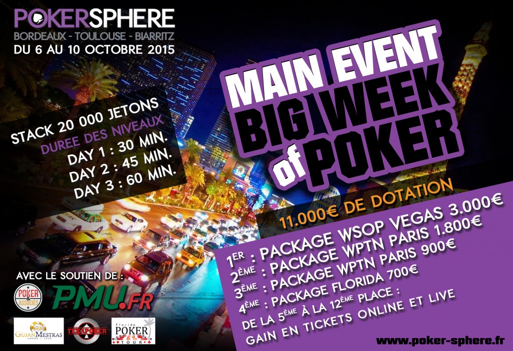 Auxerre poker club main event 2015
